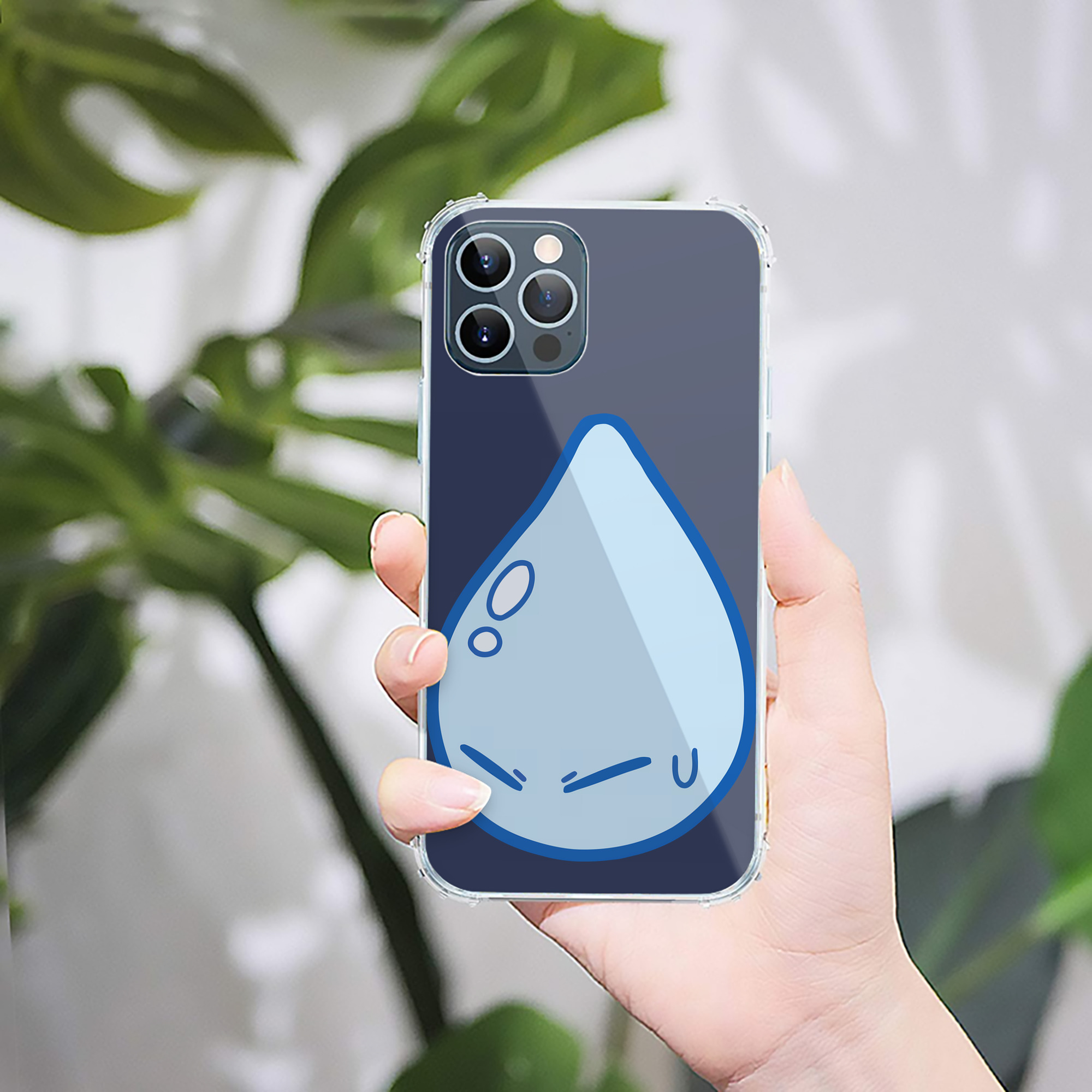 （画像用） 転スラ Regarding Reincarnated to Slime 【iPhone 12シリーズ対応】透明スマホケース（クリアソフトケース）